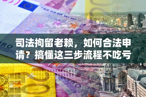 武汉司法拘留老赖，如何合法申请？搞懂这三步流程不吃亏！