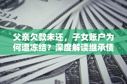 武汉父亲欠款未还，子女账户为何遭冻结？深度解读继承债务迷局