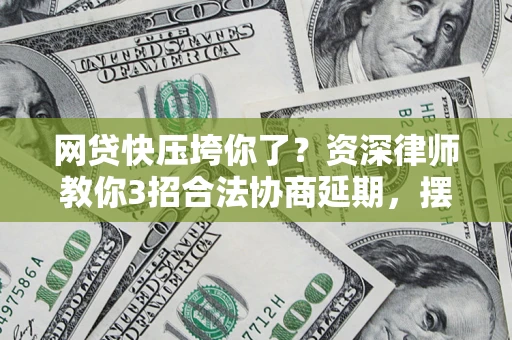 武汉网贷快压垮你了？资深律师教你3招合法协商延期，摆脱暴力催收！