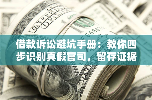 武汉借款诉讼避坑手册：教你四步识别真假官司，留存证据不踩雷