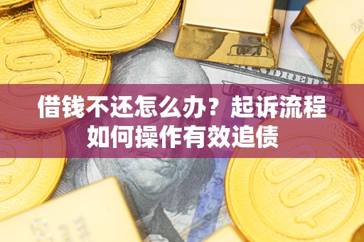武汉借钱不还怎么办？起诉流程如何操作有效追债