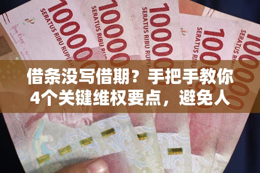 武汉借条没写借期？手把手教你4个关键维权要点，避免人财两空