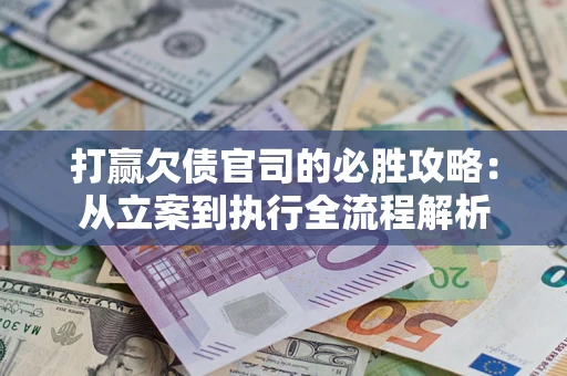 武汉打赢欠债官司的必胜攻略：从立案到执行全流程解析