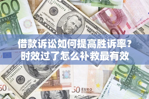 武汉借款诉讼如何提高胜诉率？时效过了怎么补救最有效