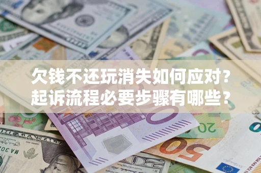 武汉欠钱不还玩消失如何应对？起诉流程必要步骤有哪些？